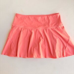 Athleta Ace Tennis Golf Skort 13.5 Stylish Coral  Activewear Women's  Medium